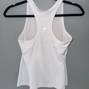 Lululemon High Neck Tank White Size 6